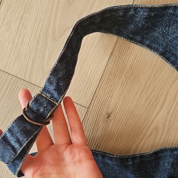 Reitmans Western Denim Halter Crop Top Vest Shirt, XS - Picture 6 of 12